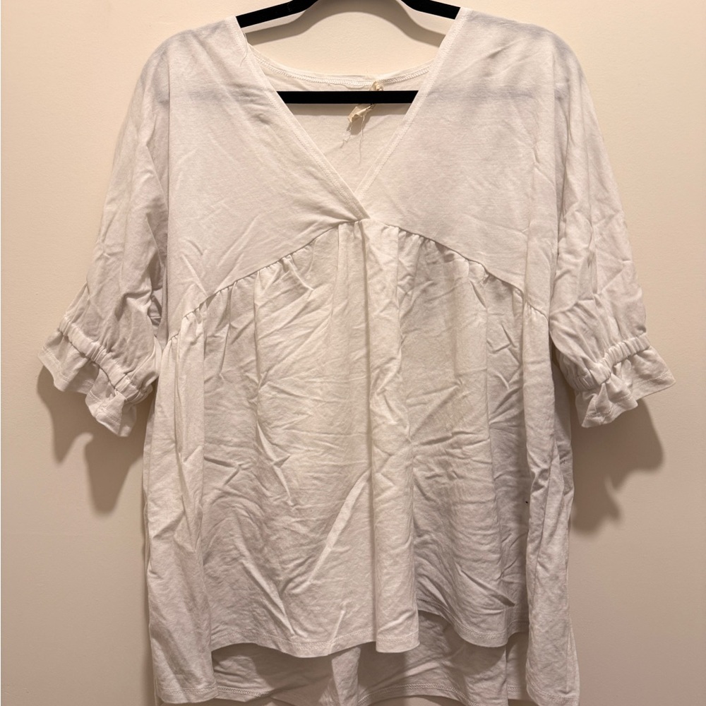 Chic White Women's Blouse